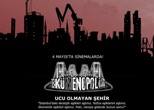 Ekümenopolis 4 Mayıs’tan itibaren vizyonda, ne kadar izlenirse o kadar uzun kalacak!